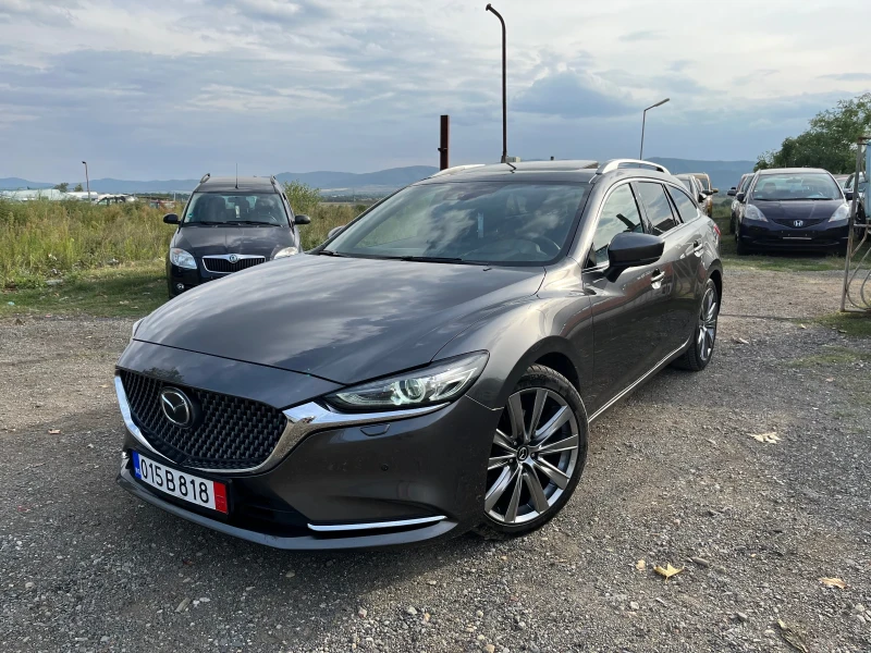 Mazda 6 2, 2d/360 /нави/кожа/обдухв/, снимка 1 - Автомобили и джипове - 47570577