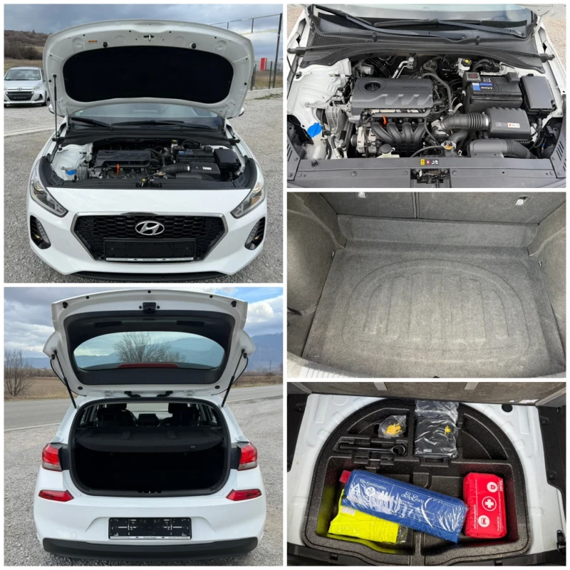 Hyundai I30 1.4MPI EURO 6 TUV, снимка 17 - Автомобили и джипове - 53013293