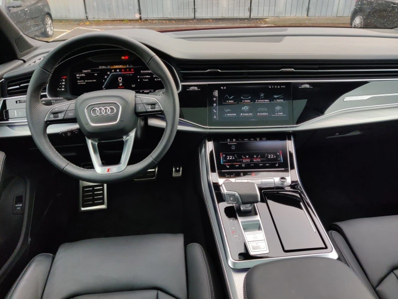 Audi SQ7 TFSI/FACELIFT/BLACK OPTIC/B&O/HUD/PANO/7-МЕСТЕН/21, снимка 13 - Автомобили и джипове - 48126314