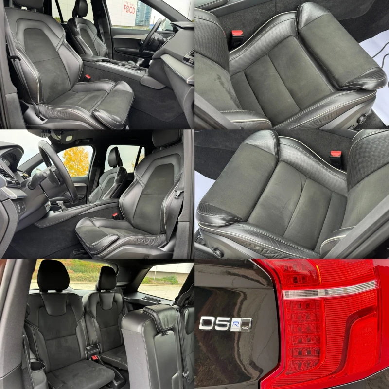 Volvo Xc90 ///R-DESIGN-РЕКАРО-КАМЕРА-7МЕСТНА-УНИКАЛНА-163Х.КМ, снимка 16 - Автомобили и джипове - 52643956