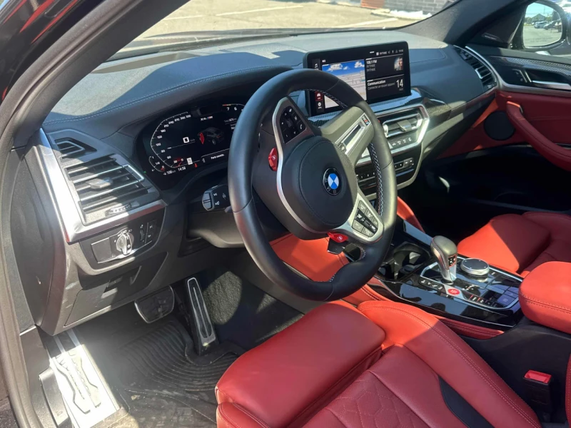 BMW X4 M Competition * ДИСТРОНИК / 360 / ПОДГРЕВ / ОБДУХВ, снимка 7 - Автомобили и джипове - 53592950