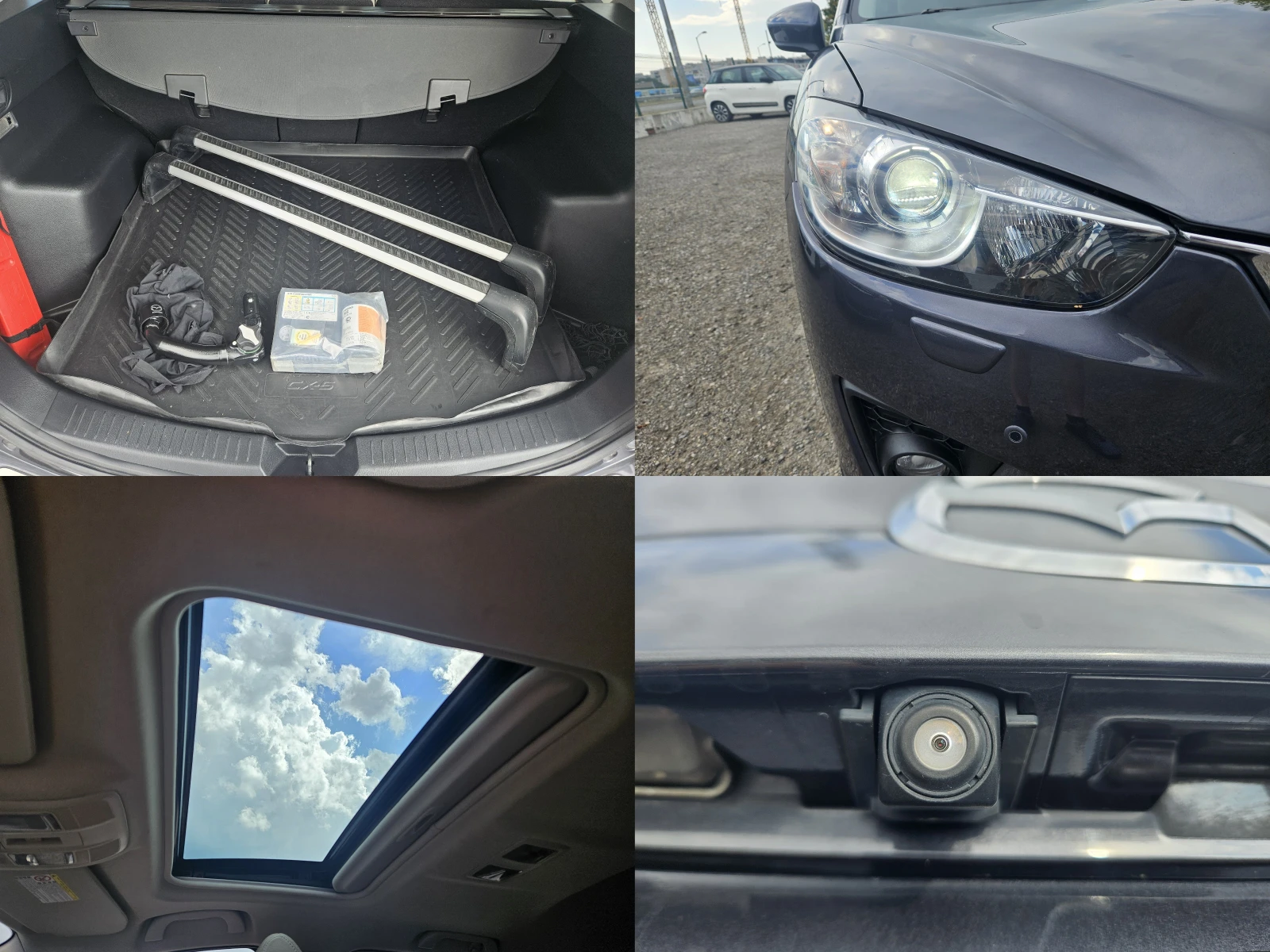 Mazda CX-5 2.2SKYACTIV-NAVI-CAMERA ПЕРФЕКТНА-FUL EKSTRI, снимка 12 - Автомобили и джипове - 55611627