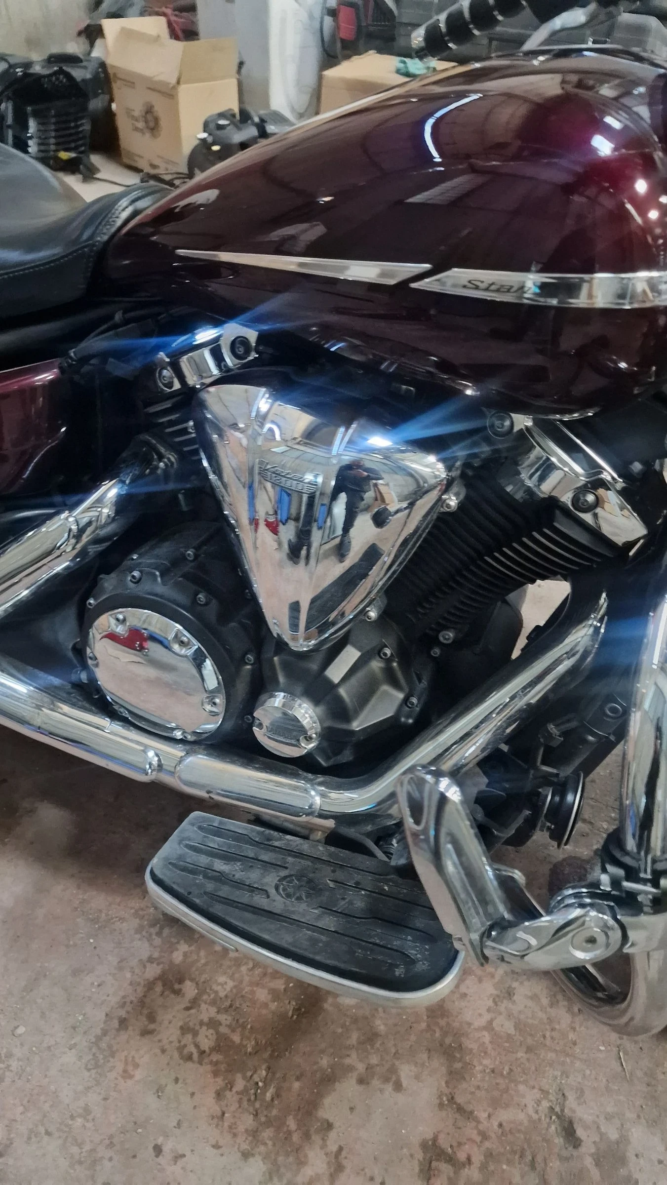 Yamaha V-Star, снимка 7 - Мотоциклети и мототехника - 54355556