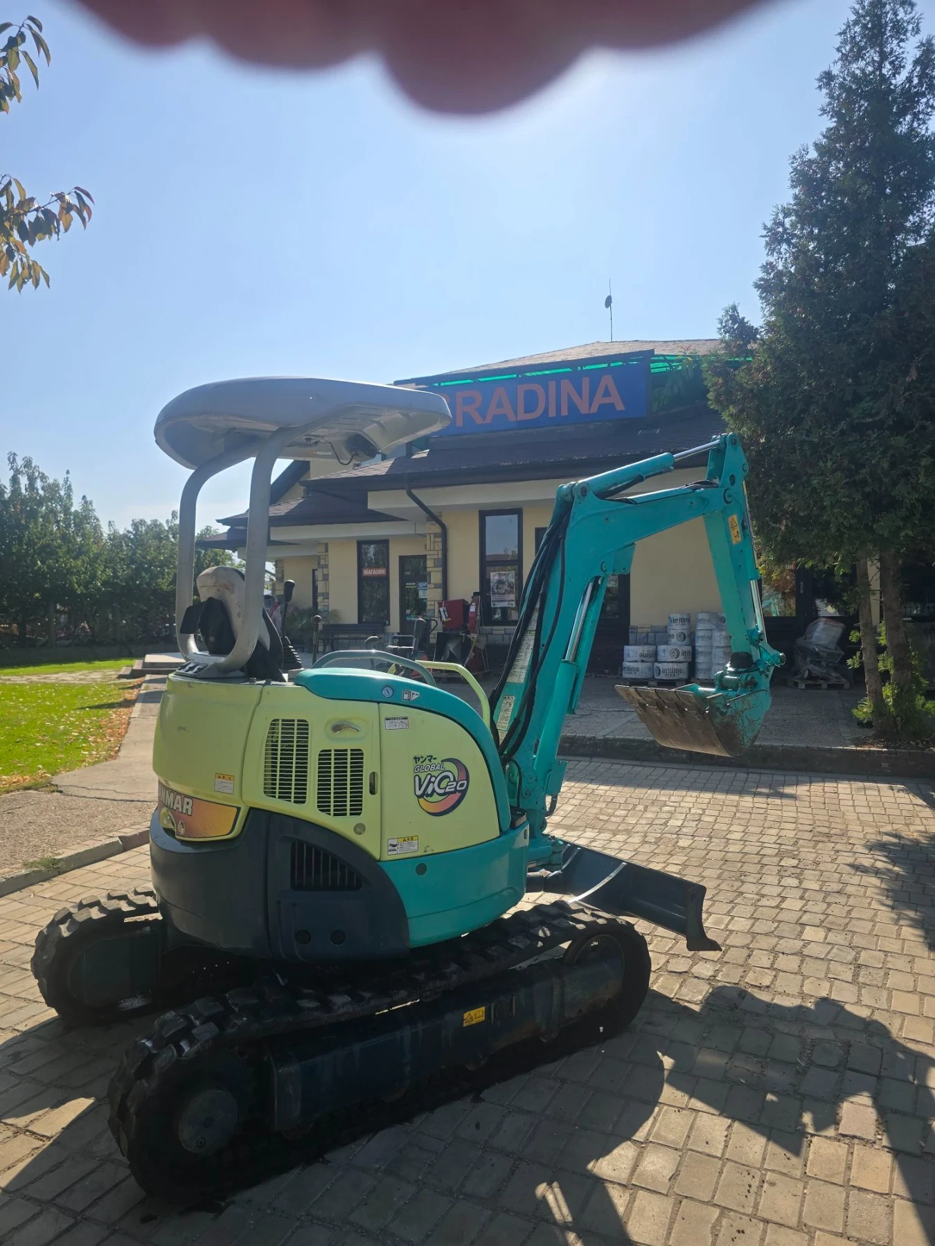 Багер Yanmar VIO20, снимка 4 - Индустриална техника - 56595364