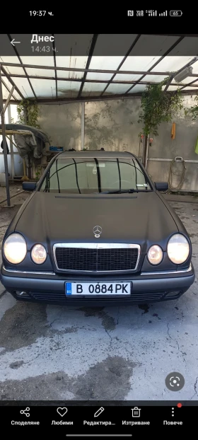 Mercedes-Benz E 200 Газ , снимка 1