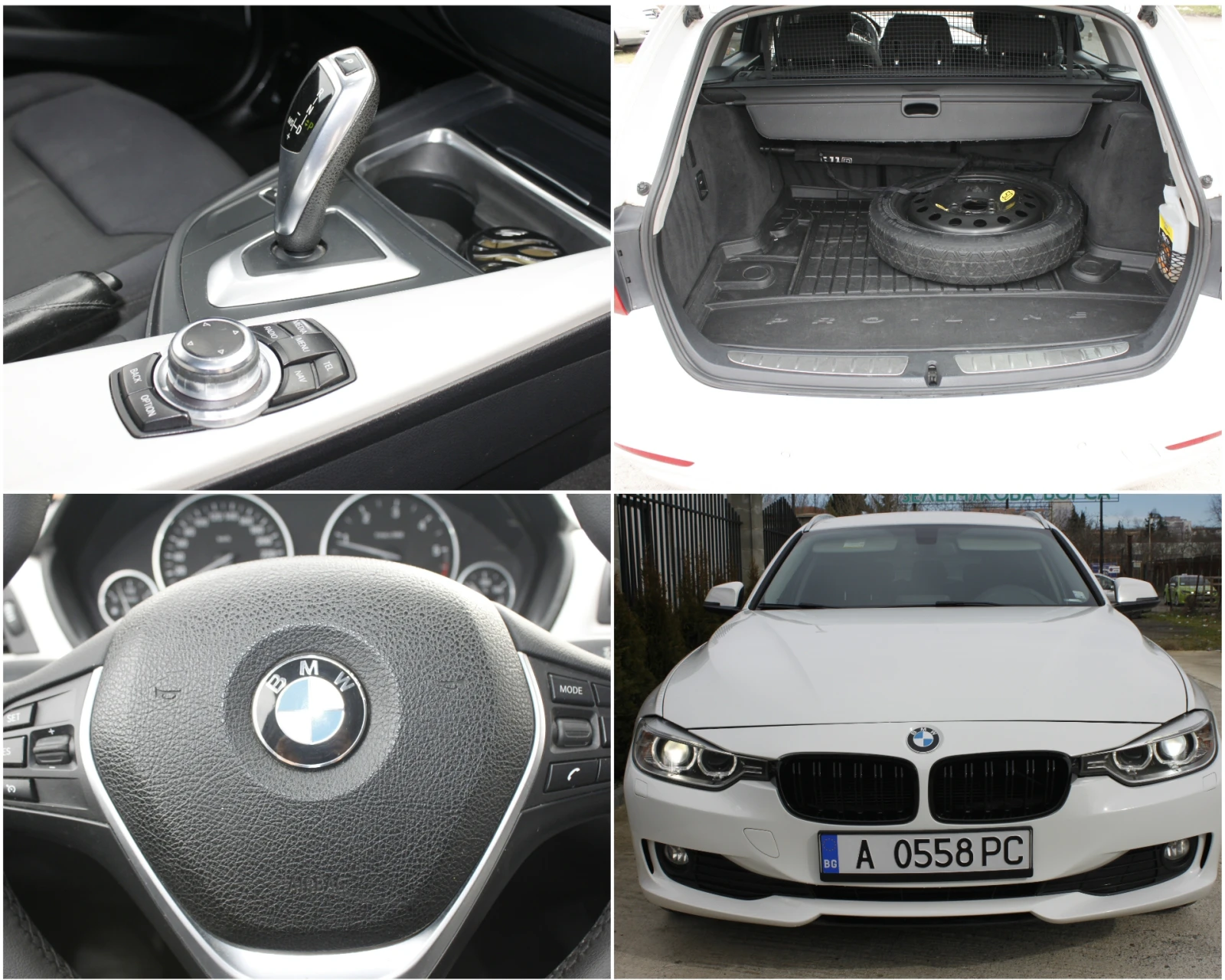 BMW 316 d * ПЕРФЕКТЕН* АВТОМАТ* Touring* , снимка 14 - Автомобили и джипове - 53605495