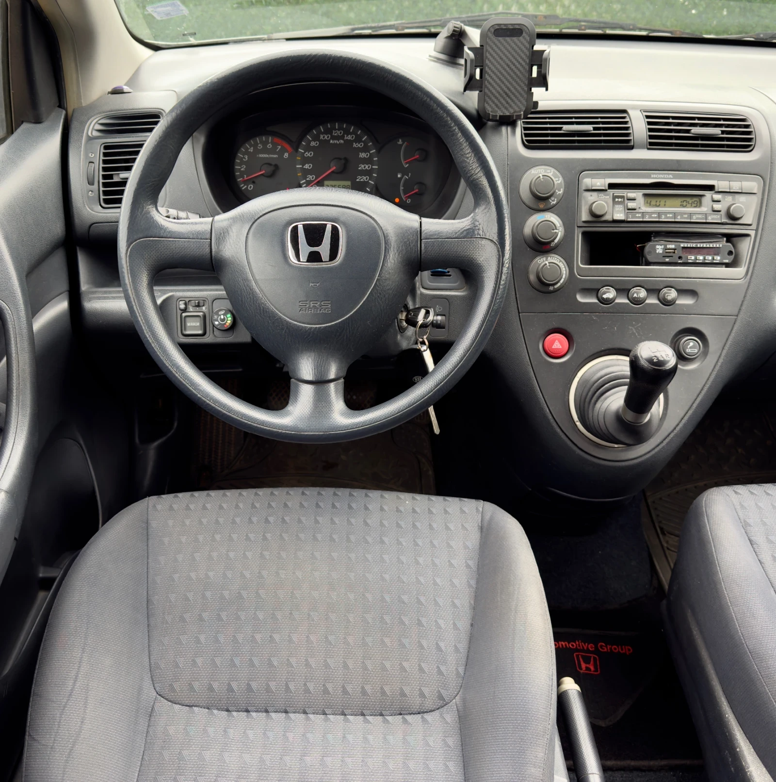 Honda Civic 1.6i ГАЗ/БЕНЗИН* ИТАЛИЯ, снимка 11 - Автомобили и джипове - 54987621