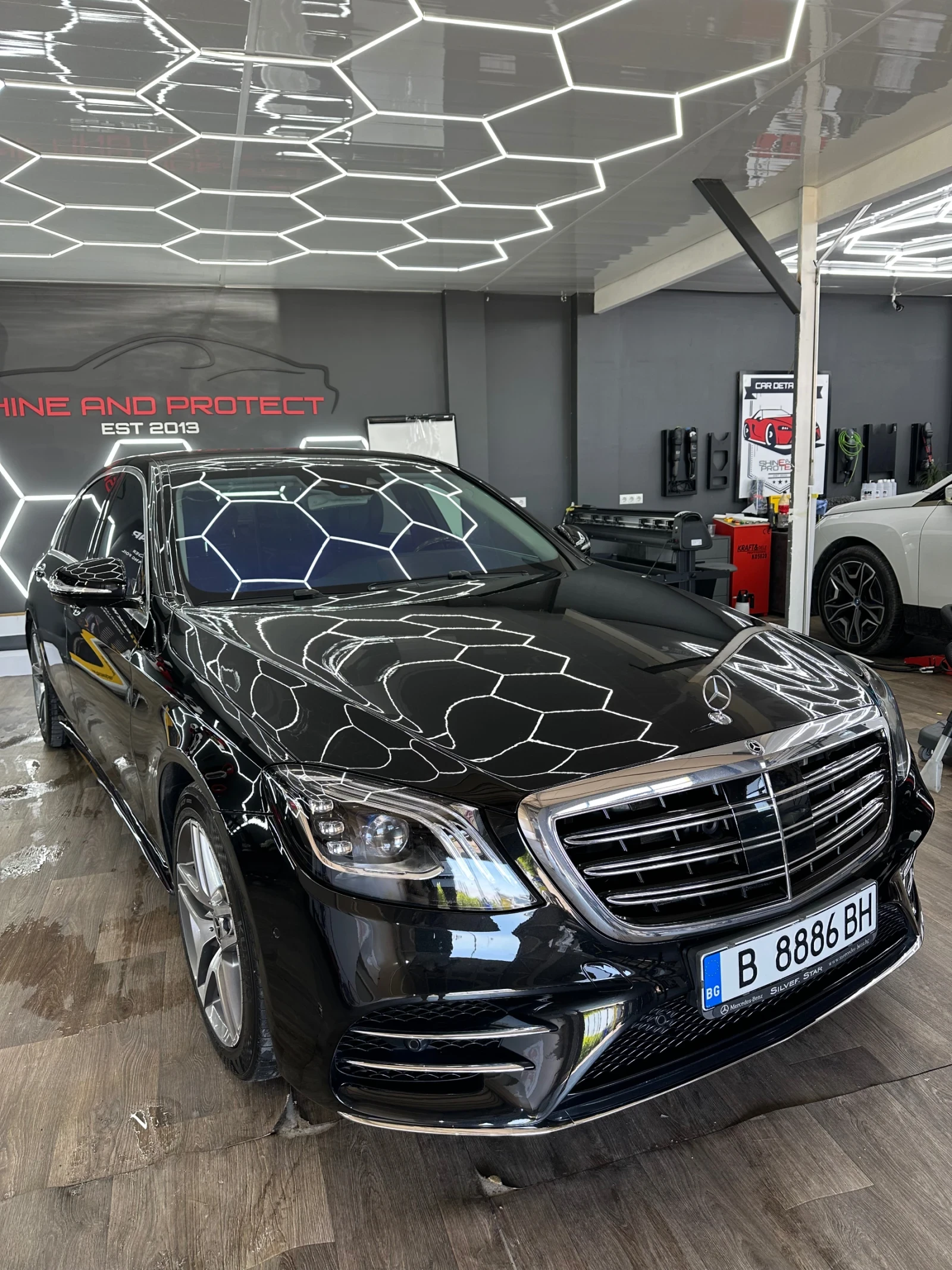 Mercedes-Benz S 400 AMG-LONG-BURMESTER, снимка 4 - Автомобили и джипове - 55014564