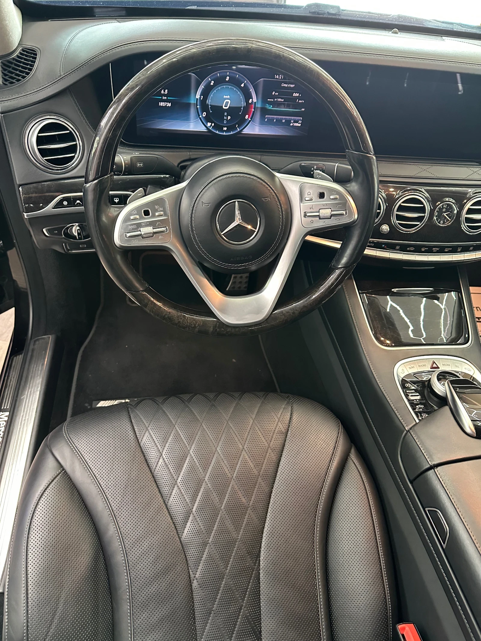 Mercedes-Benz S 400 AMG-LONG-BURMESTER, снимка 14 - Автомобили и джипове - 55014564