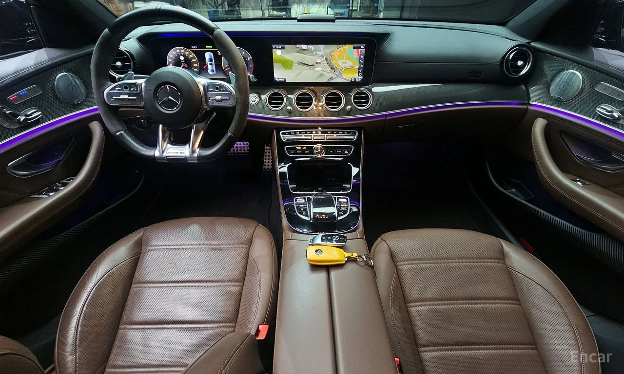 Mercedes-Benz E 53 AMG ДИСТРОНИК * ОБДУХВАНЕ * HEAD-UP * BURMESTER, снимка 11 - Автомобили и джипове - 55276263