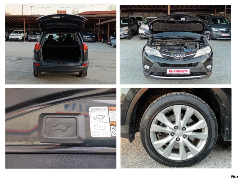 Toyota Rav4 2.2 D4D* 4x4* АВТОМАТИК* NAVI* Keyless Go* EURO 5B, снимка 17 - Автомобили и джипове - 47715492