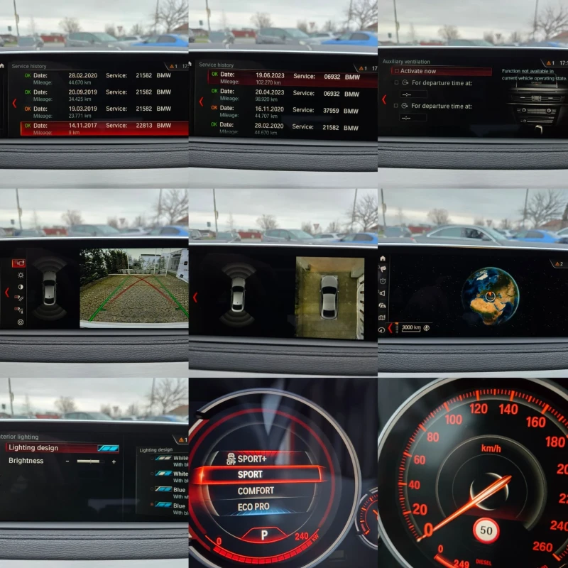 BMW X6 3.0D-313кс/128.000км/HUD/360/H&K/KEYLESS, снимка 16 - Автомобили и джипове - 53500284