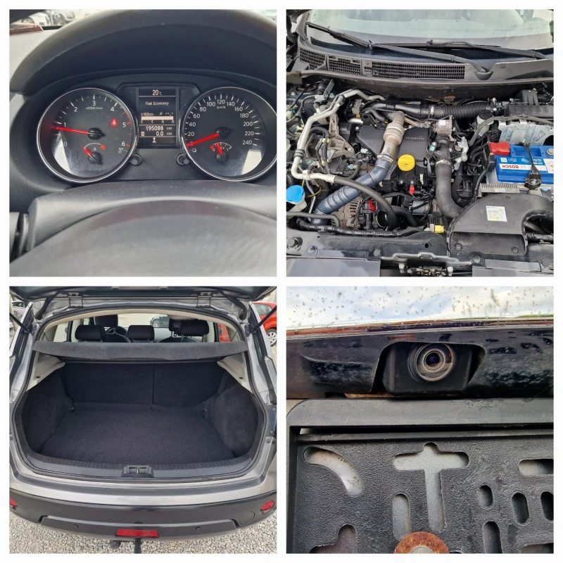 Nissan Qashqai 1.5DCI-110k.s-NAVI-KAMERA-EURO 5 - 12999 лв. - 30540370 | Car24.bg