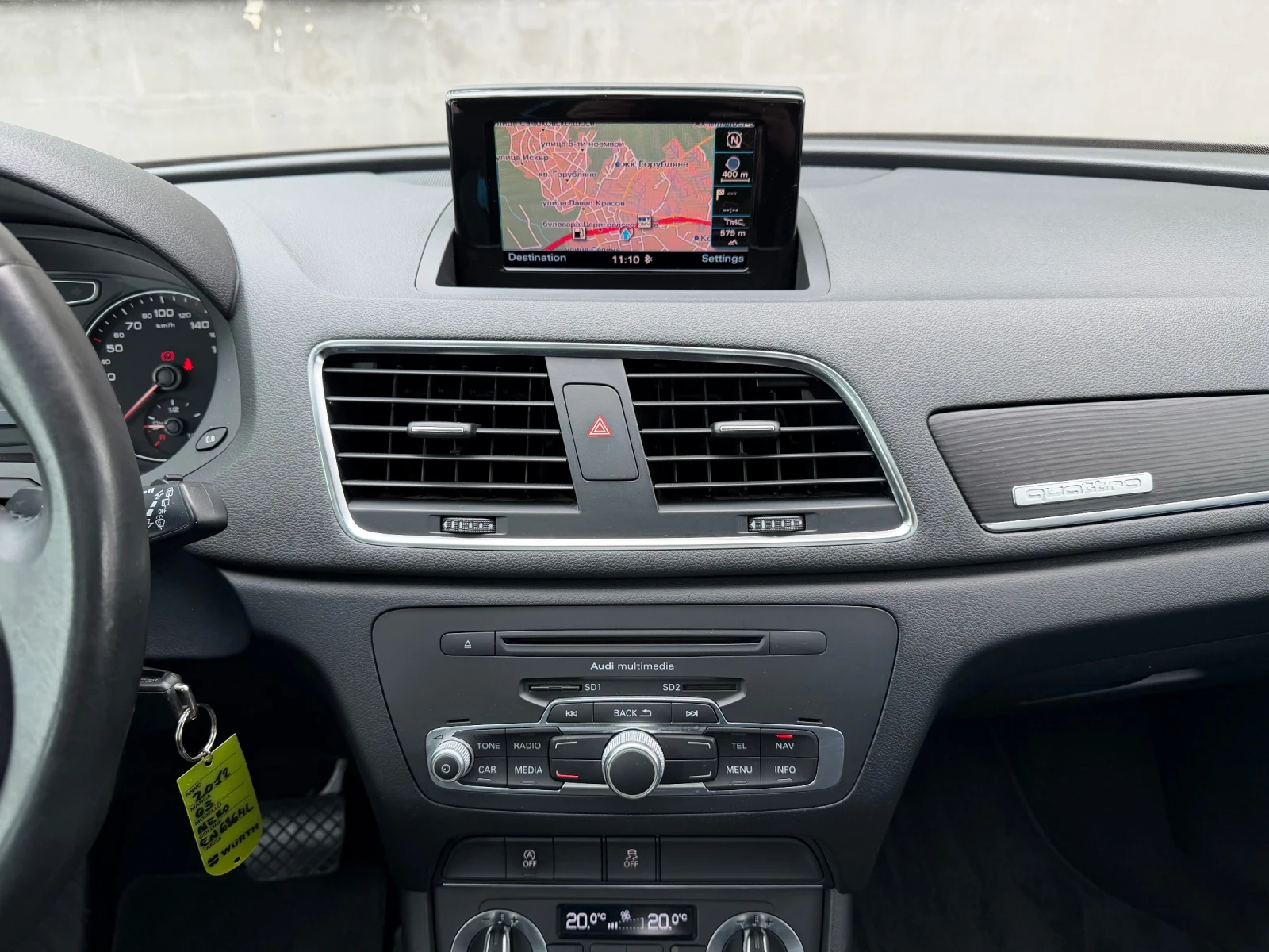Audi Q3 2.0TDI Quattro S-Tronic Led, снимка 12 - Автомобили и джипове - 54882612