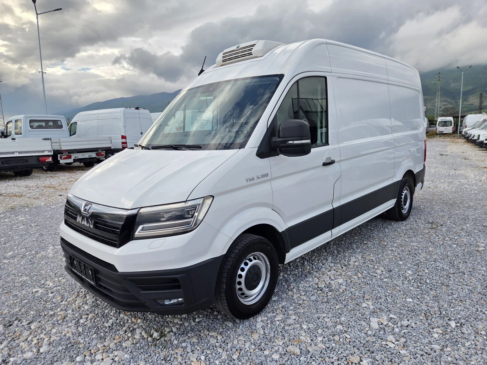 Man TGE 3.180, ХЛАДИЛЕН, Автоматик, Клима, Нави, LED