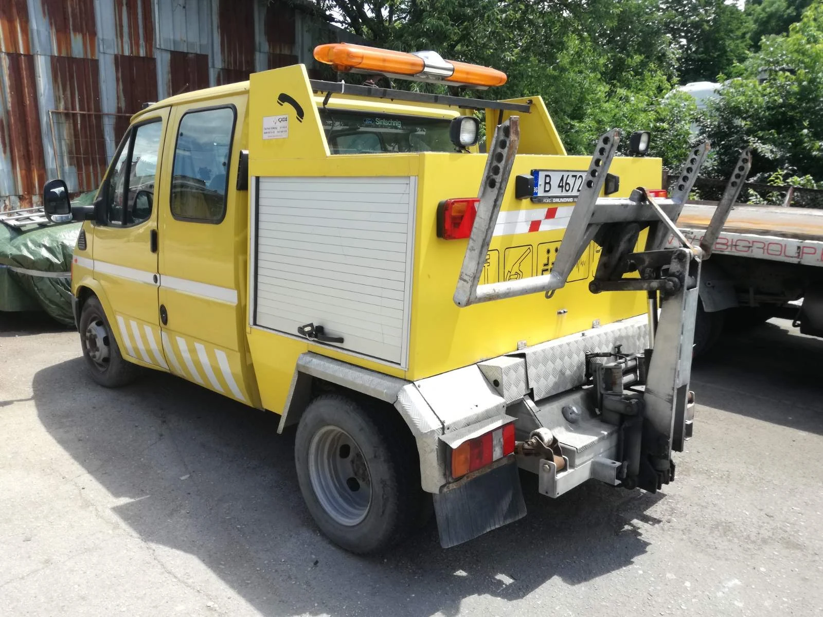 Ford Transit Пътна помощ с вилица, снимка 2 - Камиони - 53783361