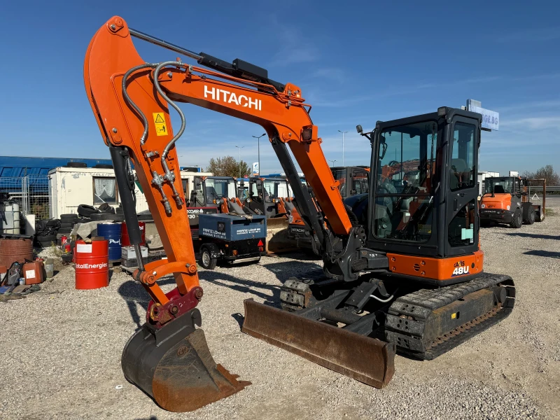 Багер Hitachi ZX 48 U-6, снимка 4 - Индустриална техника - 52422191
