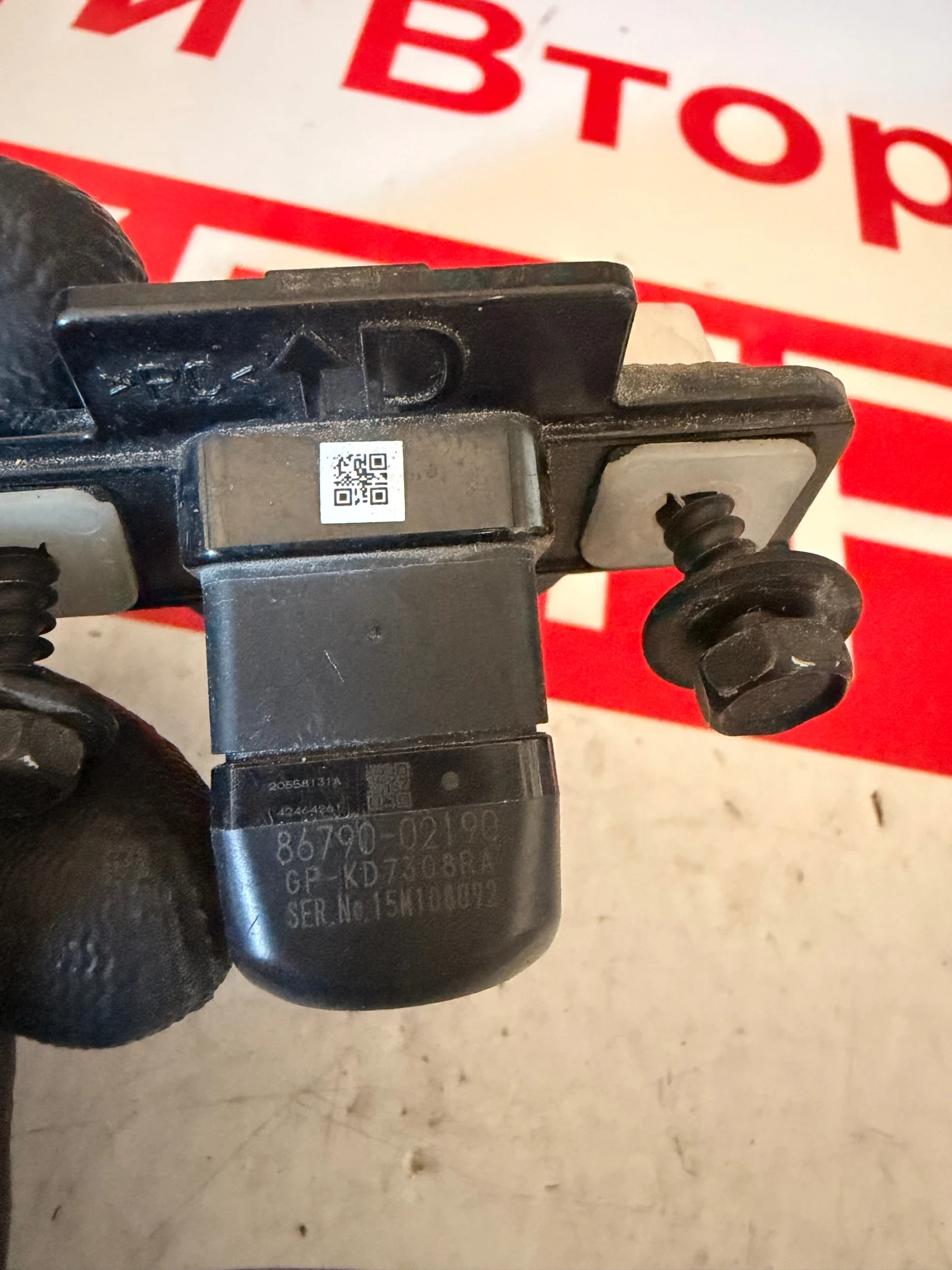 86790-02190 Задна камера TOYOTA COROLLA 2020 GP-KD7308RA, снимка 2 - Части - 54932426