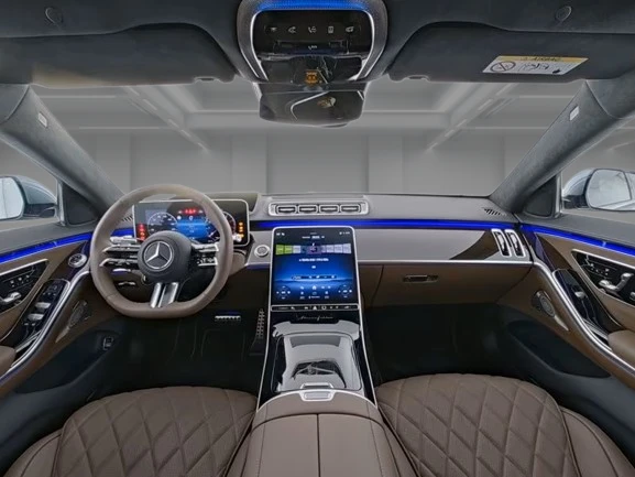 Mercedes-Benz S 500 Long 4Matic = AMG Line = Executive Seats Гаранция - изображение 6