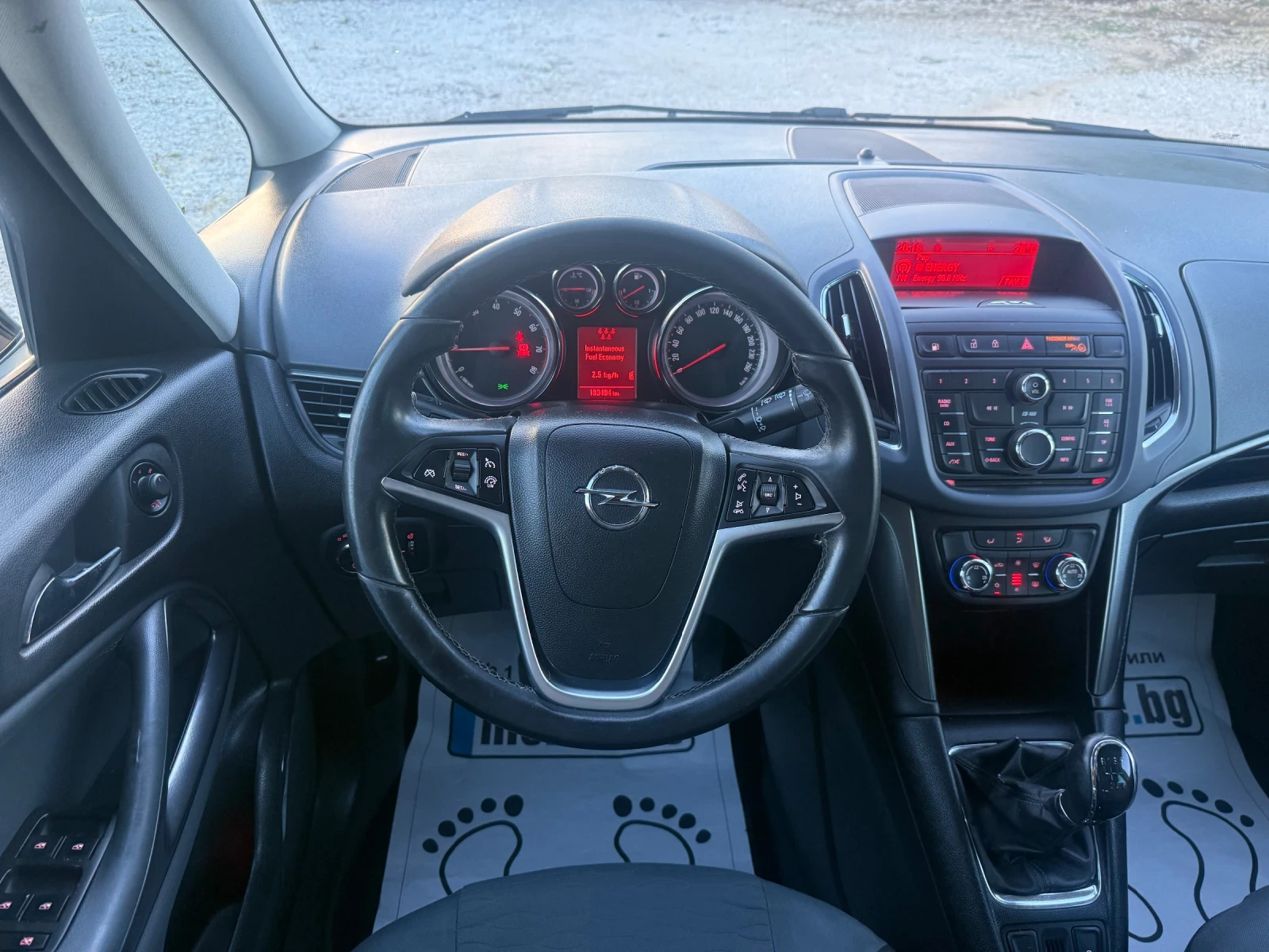 Opel Zafira 1, 6i-ТУРБО-МЕТАН-6+ 1 места , снимка 14 - Автомобили и джипове - 54857905