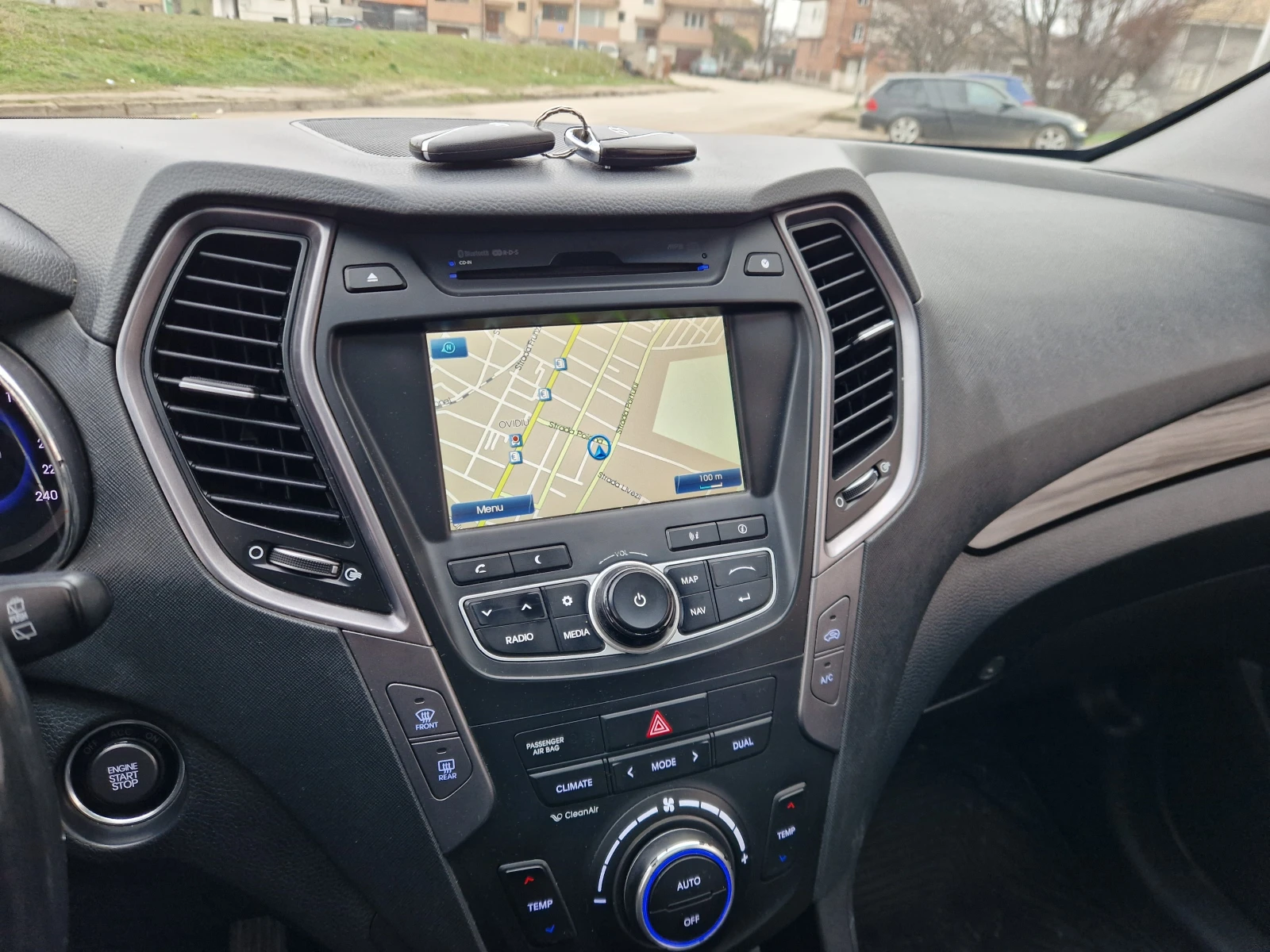 Hyundai Santa fe 4x4 камера подгрев, снимка 14 - Автомобили и джипове - 54189354