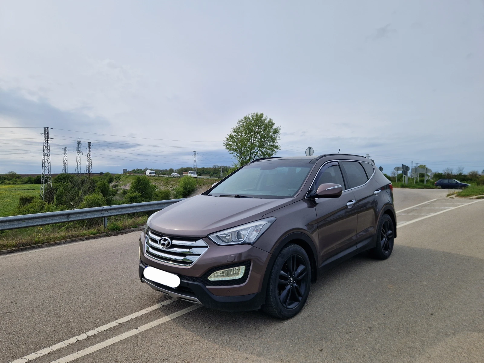 Hyundai Santa fe 4x4 камера подгрев