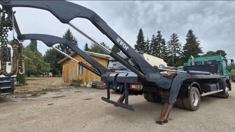 Mercedes-Benz 1824 Контейнеровоз с излизаща тава за втори контейнер , снимка 7 - Камиони - 51544356