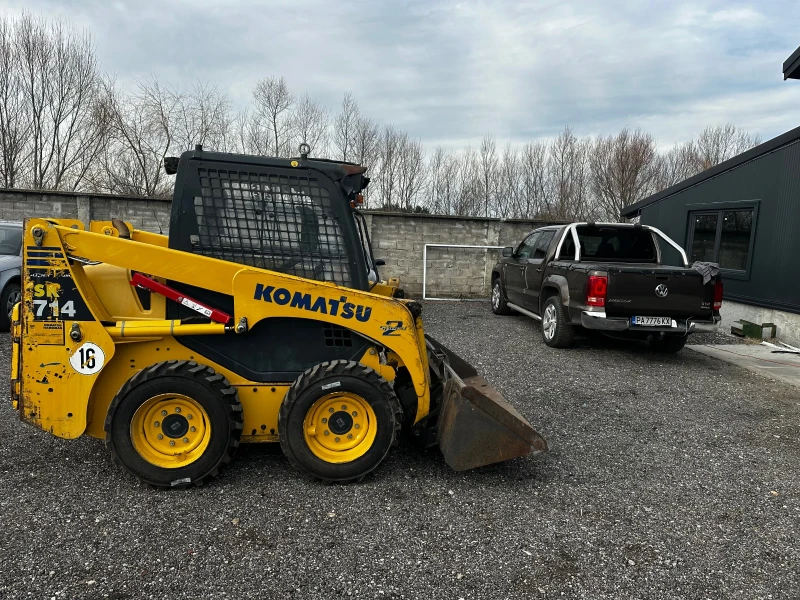 Мини челни товарачи Komatsu SK714, снимка 2 - Индустриална техника - 48757909