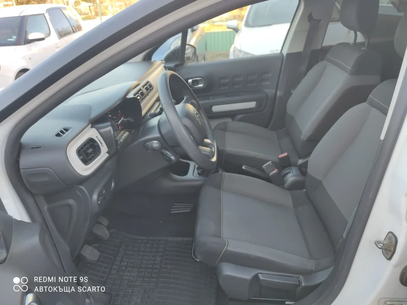 Citroen C3 12.2019г, 77х.км, от България, Евро 6d, Android , снимка 13 - Автомобили и джипове - 49416117