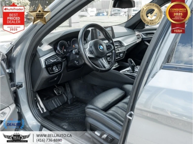 BMW 530 * 530i xDrive | M PKG | NAVI | 360CAM | HUD | HIGH, снимка 11 - Автомобили и джипове - 52924404