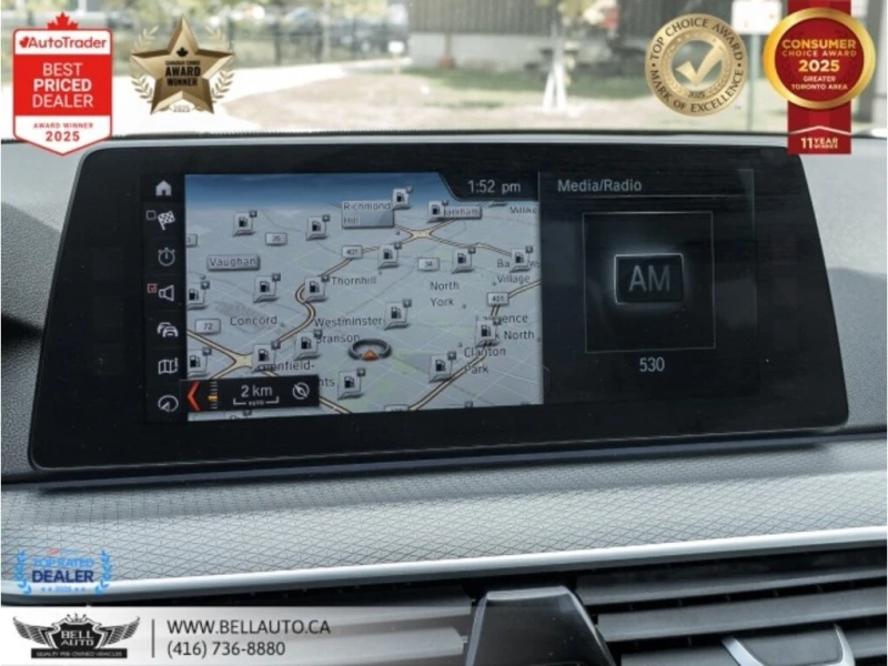 BMW 530 * 530i xDrive | M PKG | NAVI | 360CAM | HUD | HIGH, снимка 3 - Автомобили и джипове - 52924404