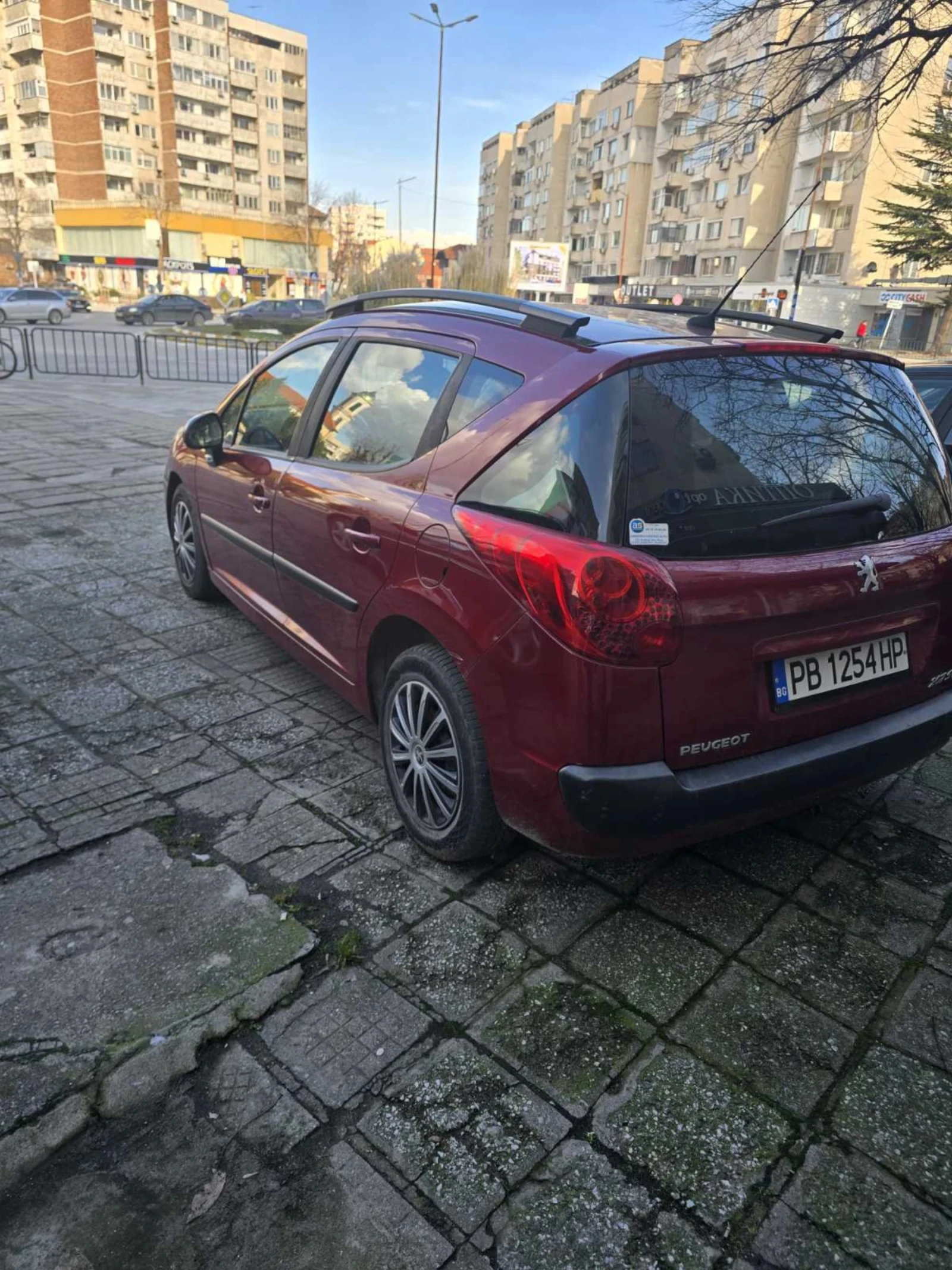 Peugeot 207 Дизел 1.6 HDI 90к.с комби 2010, снимка 3 - Автомобили и джипове - 55061710
