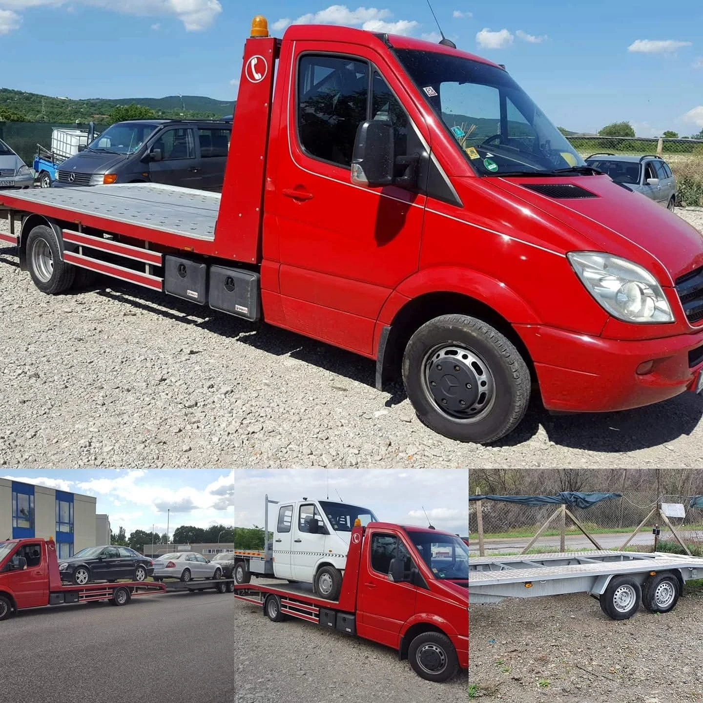 Mercedes-Benz Sprinter 518 Пътна помощ 