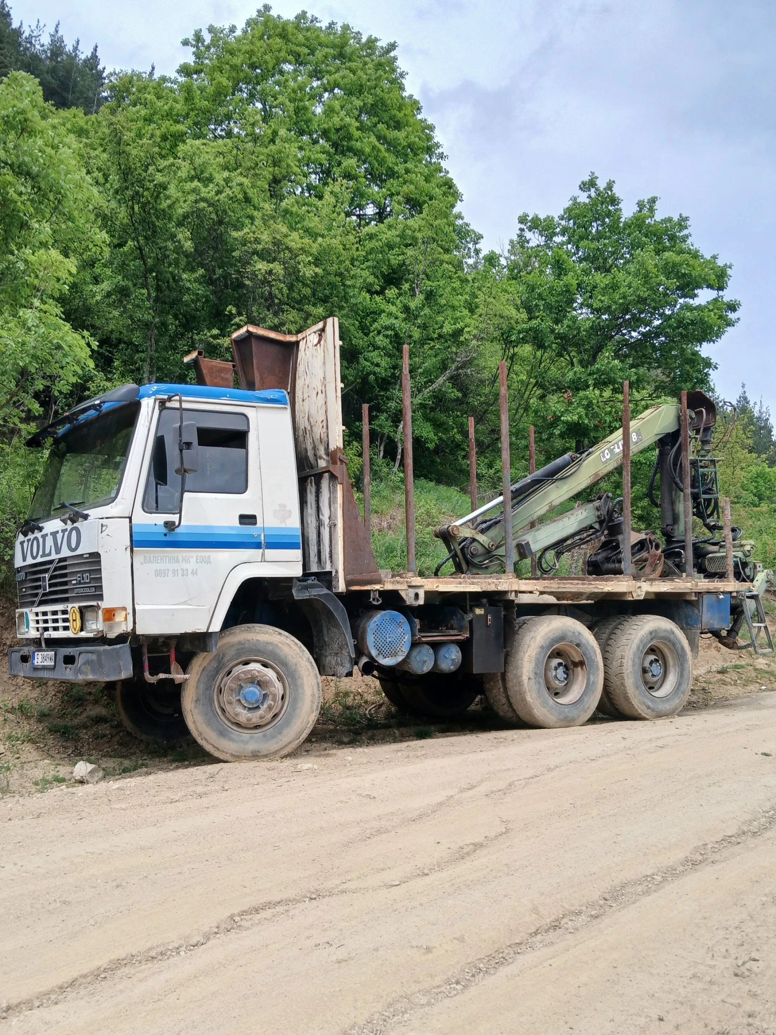 Volvo Fl Кран за трупи - изображение 4