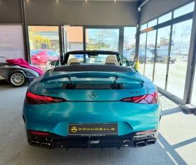 Mercedes-Benz SL 63 AMG Cabrio* Burmester* NightP* Подгрев* Обдух* Лизинг, снимка 5