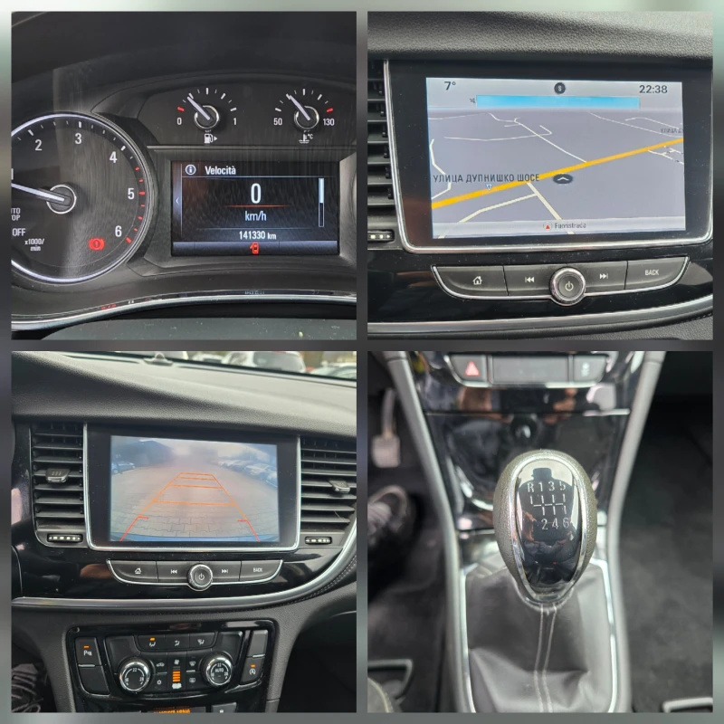 Opel Mokka X 1.6 CDI, 110к.с., Euro 6, Кожа, Камера, Нави!, снимка 15 - Автомобили и джипове - 53030198
