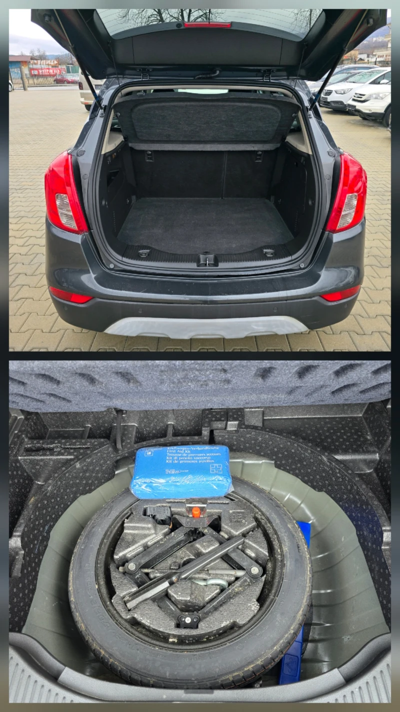 Opel Mokka X 1.6 CDI, 110к.с., Euro 6, Кожа, Камера, Нави!, снимка 17 - Автомобили и джипове - 53030198