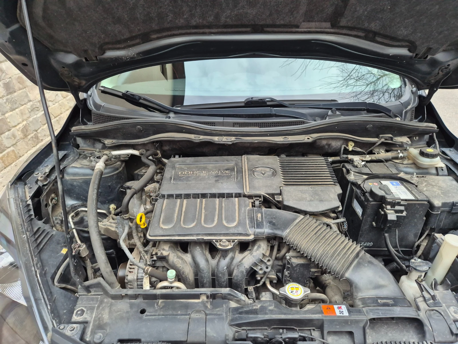 Mazda 2 1.2i- FACE LIFT-LUX-верига-japan, снимка 17 - Автомобили и джипове - 53918411