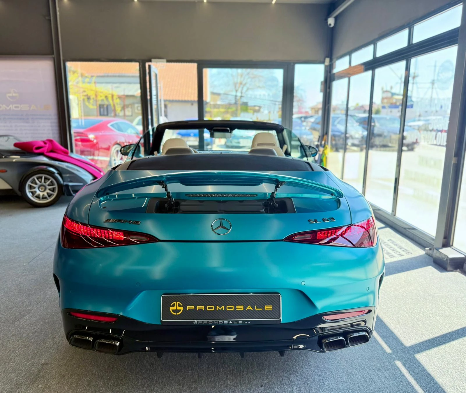 Mercedes-Benz SL 63 AMG Cabrio* Burmester* NightP* �������* �����* ������ | Mobile.bg � ����������� 5