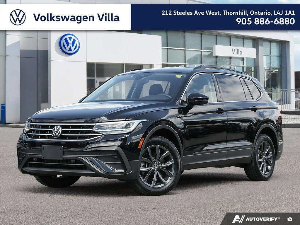 VW Tiguan * Comfortline/CPO/CLEAN CARFAX/LOW KM/SERVICE RECO