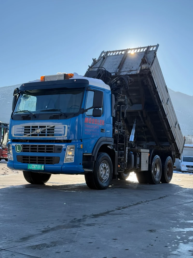 Volvo Fm 6x4R-440 с кран, снимка 11 - Камиони - 52938110