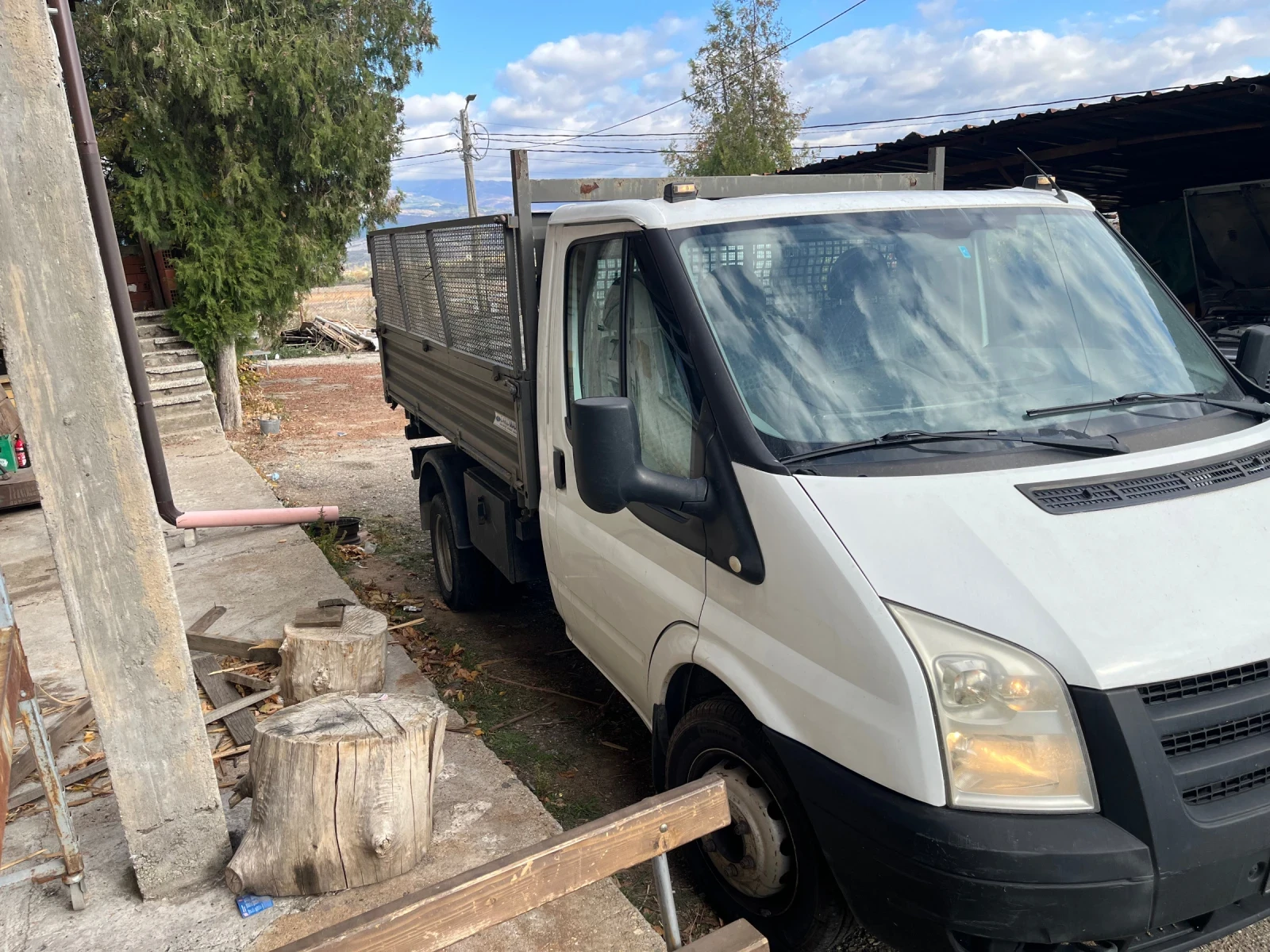Ford Transit Самосвал тристранен, снимка 2 - Камиони - 56681097
