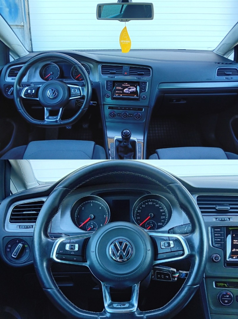 VW Golf Rline/NAVI/Bluemotion/Fullled/StartStop/перла бяла, снимка 5 - Автомобили и джипове - 46172559