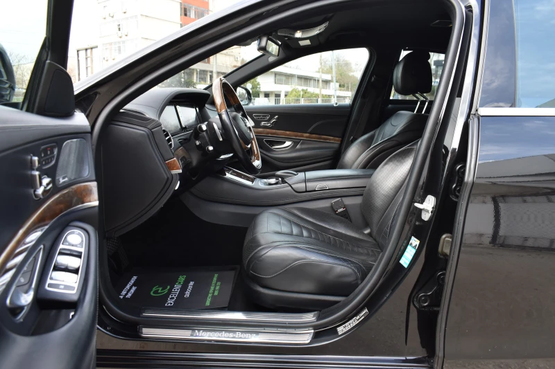 Mercedes-Benz S 350 AMG* NIGHT-VISION* 4хОбдухване* Burmeister* Line-A, снимка 9 - Автомобили и джипове - 52573192