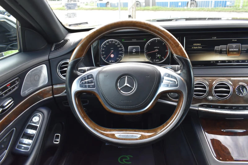 Mercedes-Benz S 350 AMG* NIGHT-VISION* 4хОбдухване* Burmeister* Line-A, снимка 14 - Автомобили и джипове - 52573192