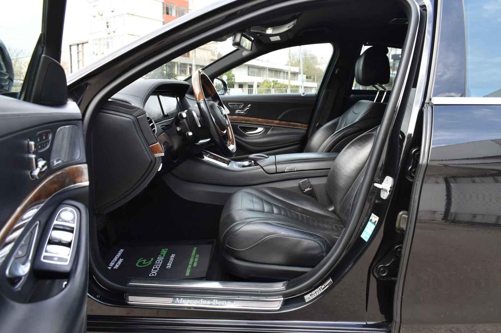 Mercedes-Benz S 350 AMG* NIGHT-VISION* 4хОбдухване* Burmeister* Line-A - изображение 9