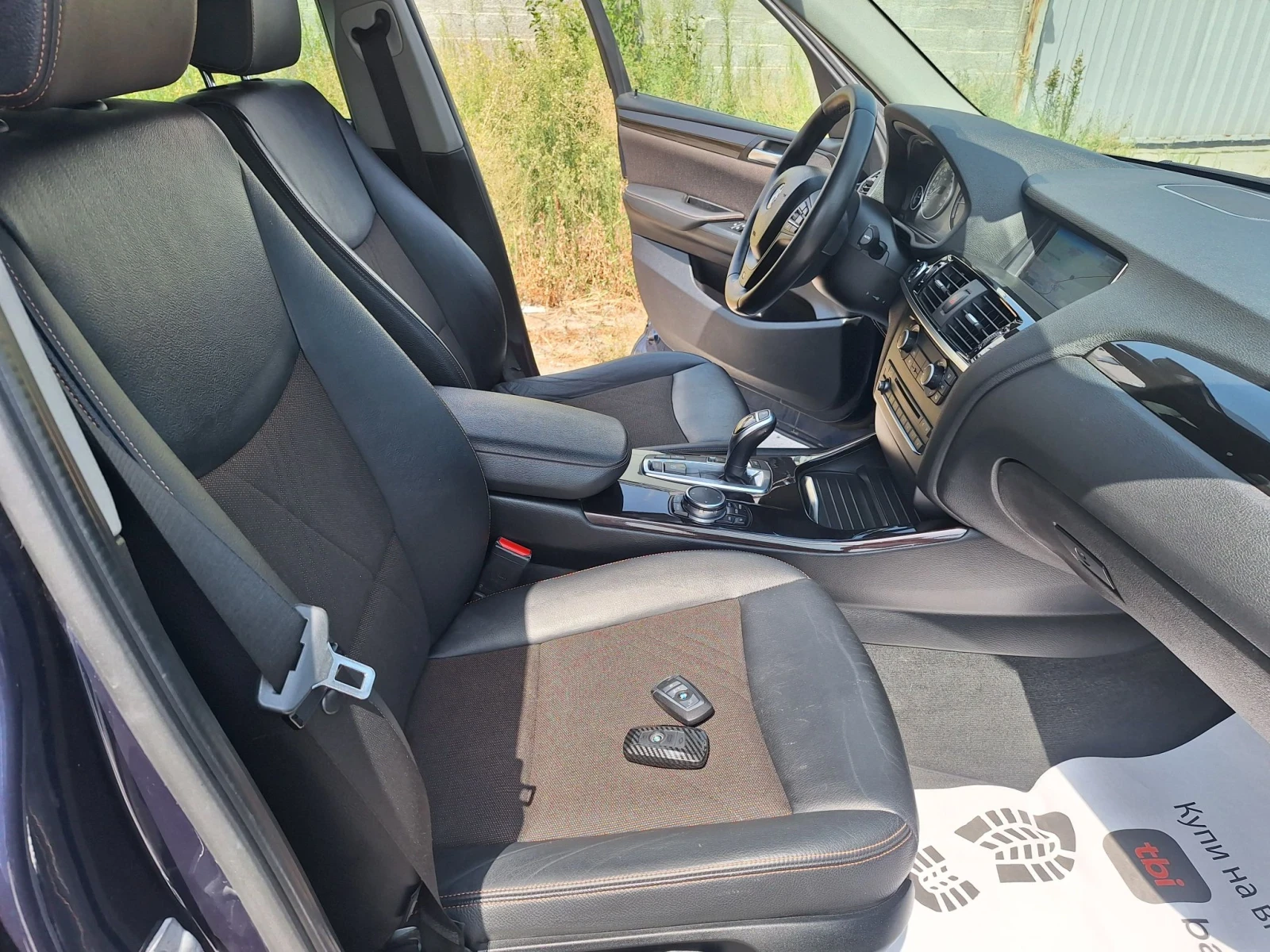 BMW X3 3.0d* FACELIFT/Навигация/Автомат 8ск/X-Line/258kc , снимка 13 - Автомобили и джипове - 55965548