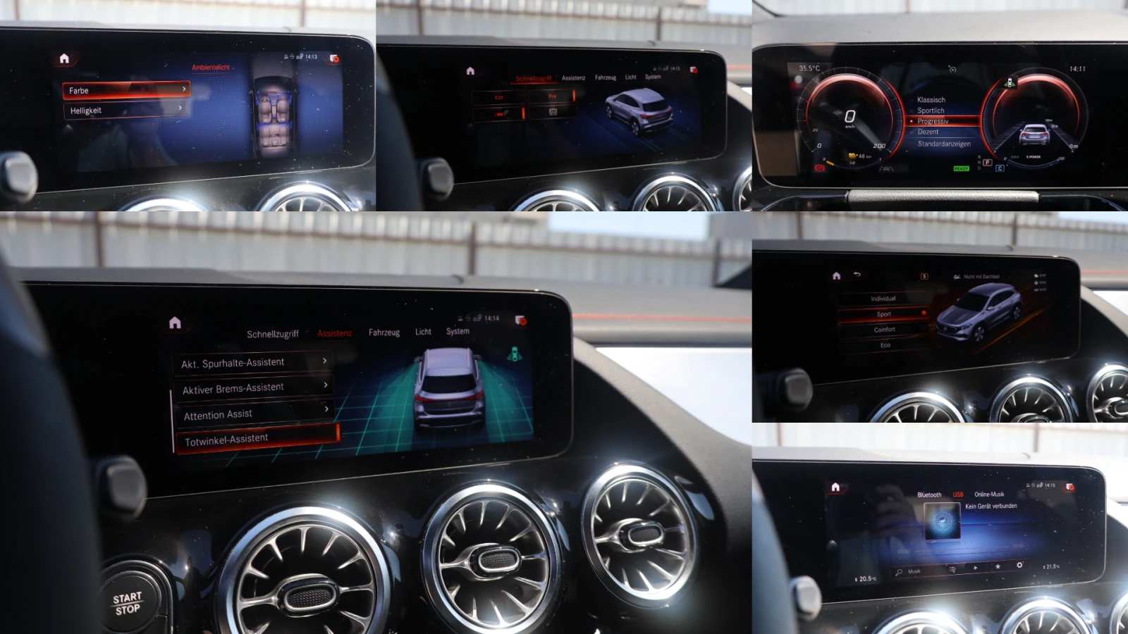 Mercedes-Benz EQA 250 AMG KeyGO KAM Ambient Blind Lane #iCarbg