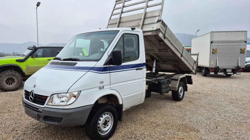 Mercedes-Benz Sprinter 313cdi * 4x4* САМОСВАЛ* ШВЕЙЦАРИЯ* , снимка 1 - Бусове и автобуси - 48018529