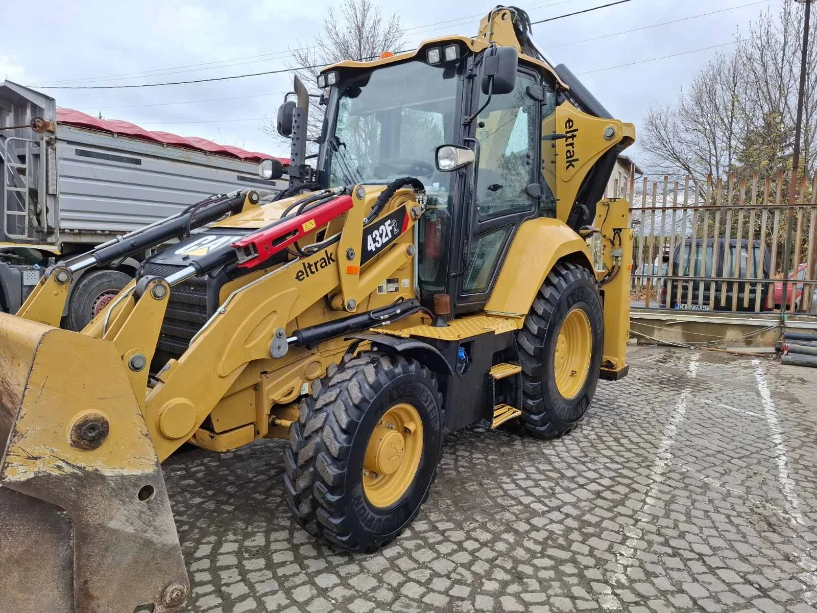 Багер Cat 432 F2, снимка 1